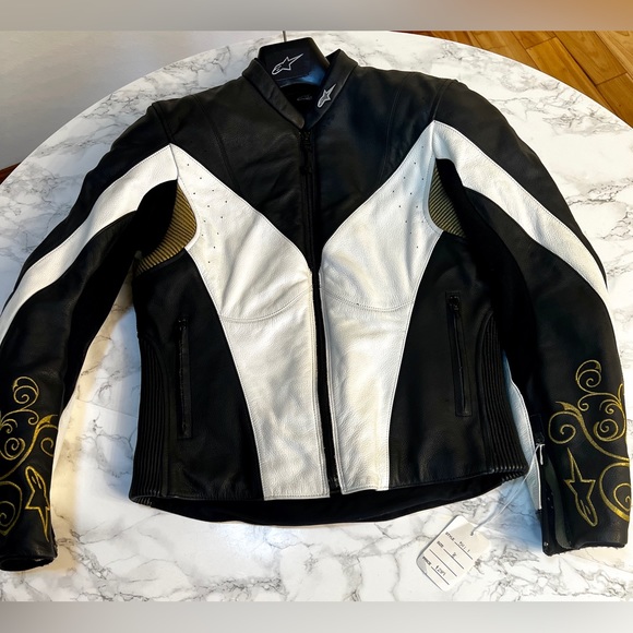 Alpinestars Stella Anouke Leather Jacket - Picture 4 of 8